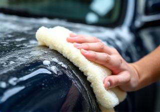 Nippon Car Care サービス: 車の手洗い洗車のイメージ